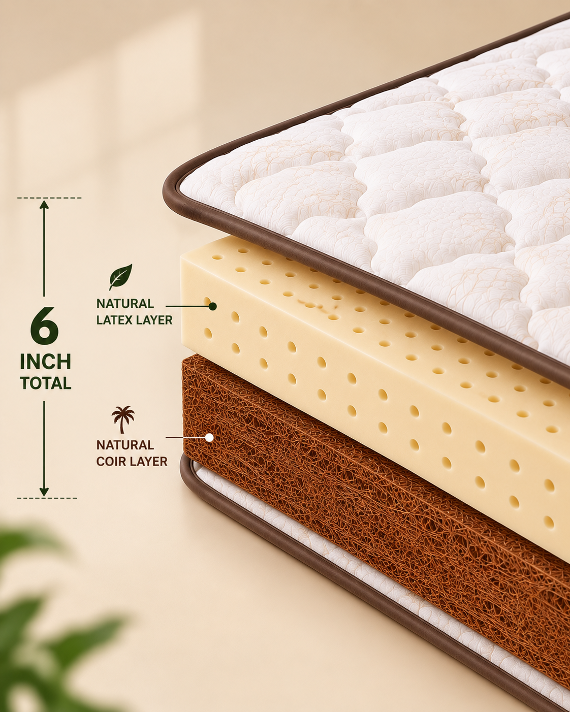 Coir & Latex Mattress