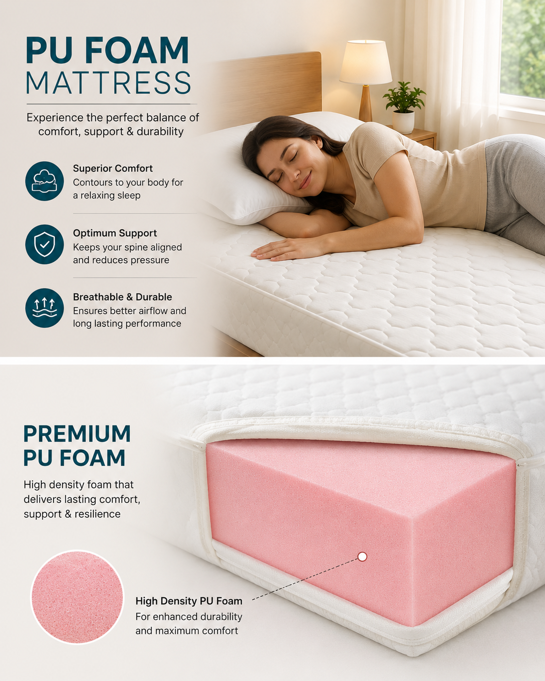 PU Foam Mattress