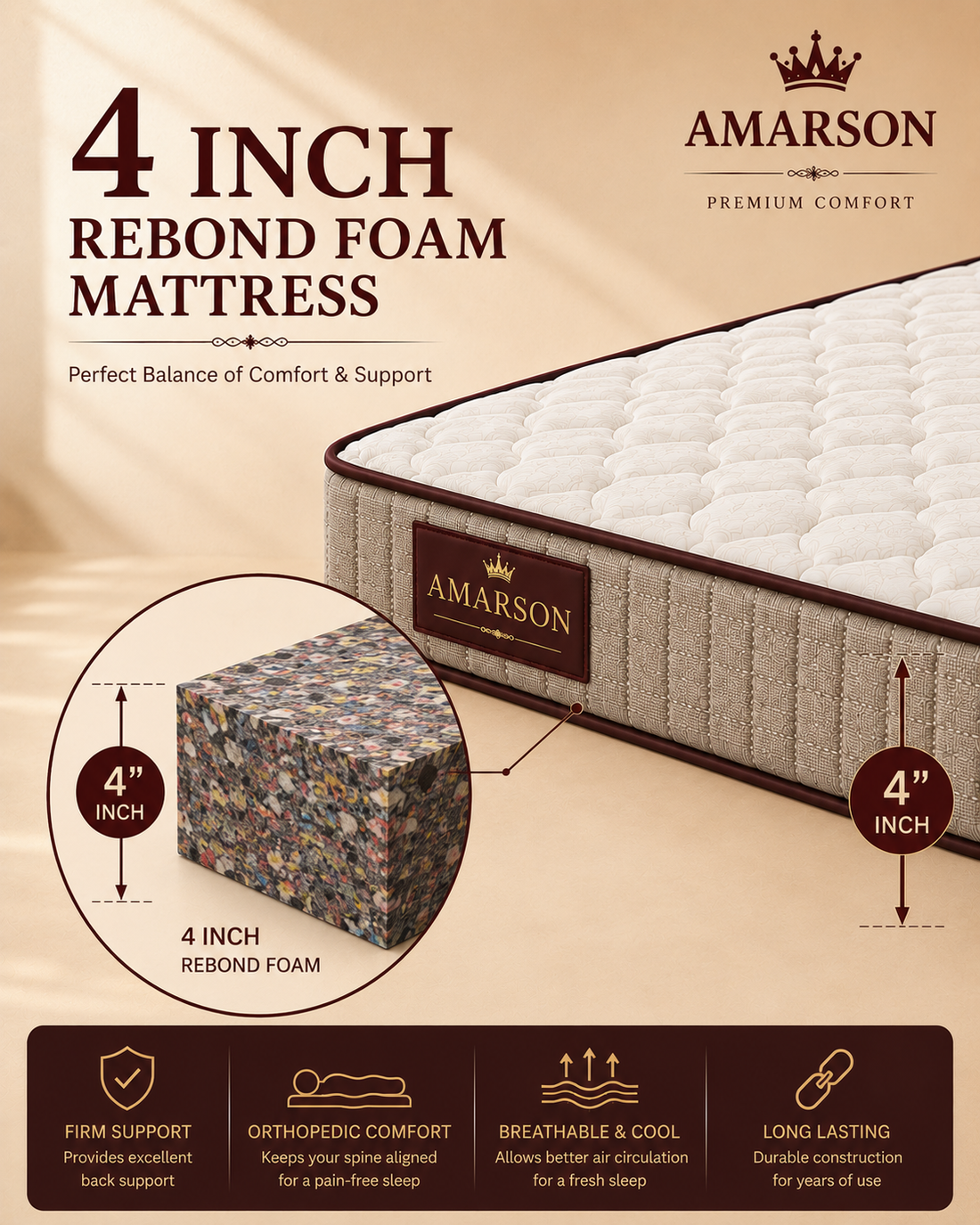 Rebond Mattress