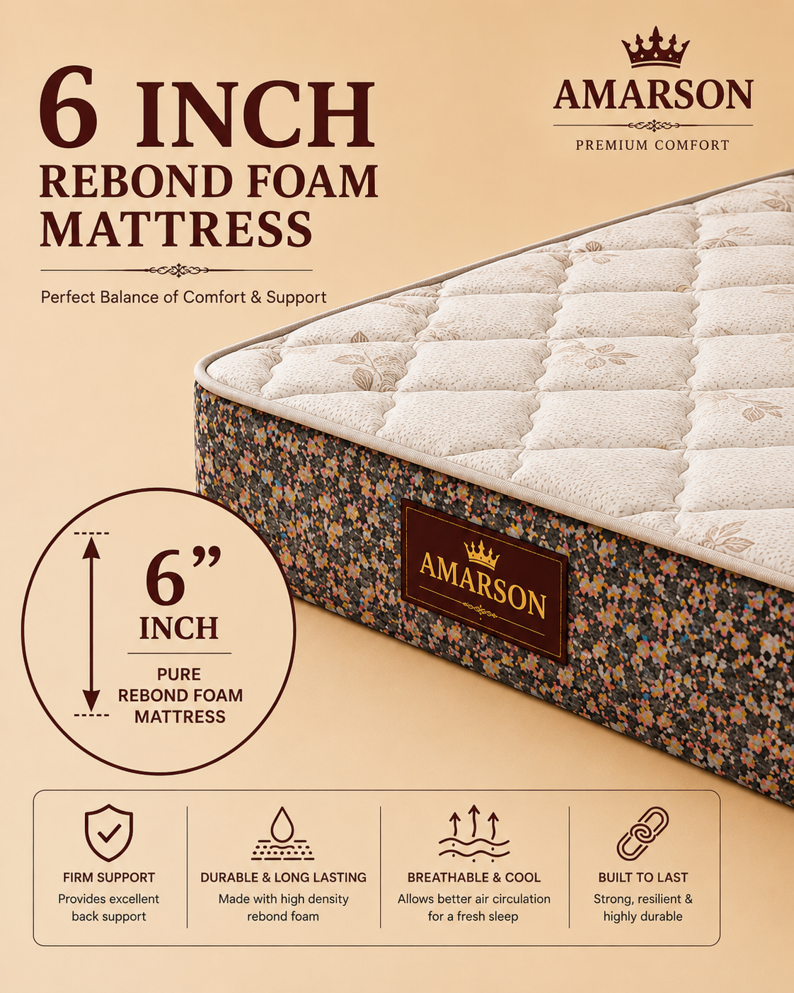 Rebond Mattress
