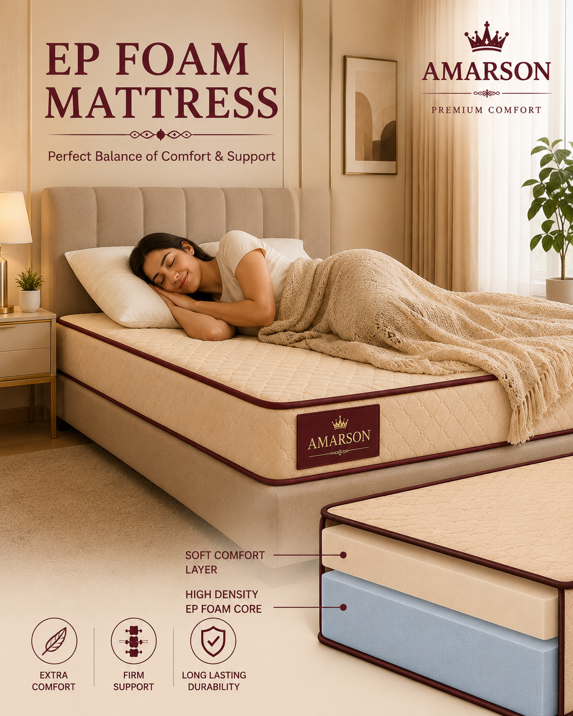 EP Foam Mattress