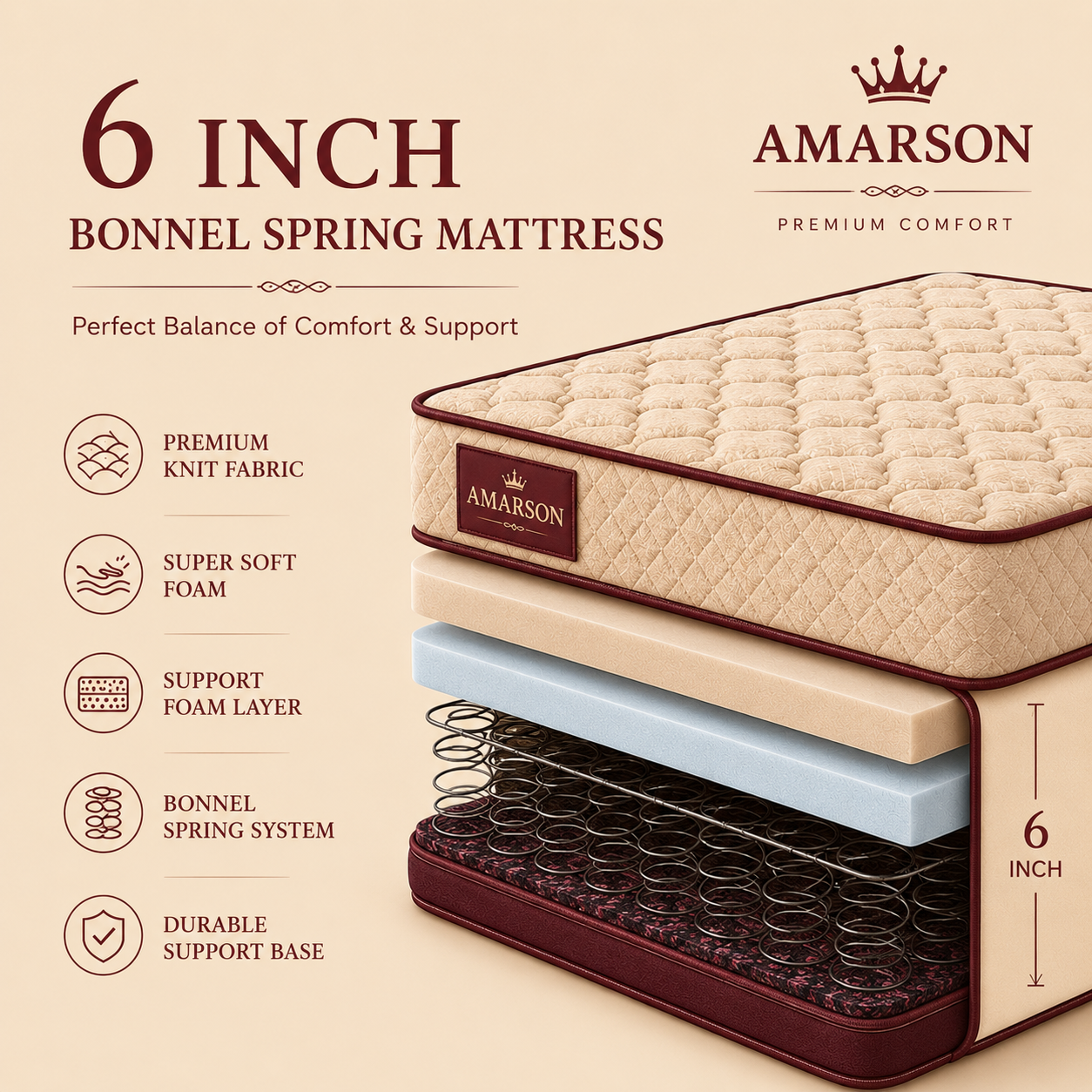 Bonnel Spring Mattress