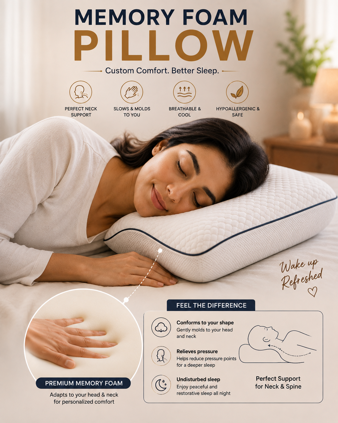 Memory Foam Pillow