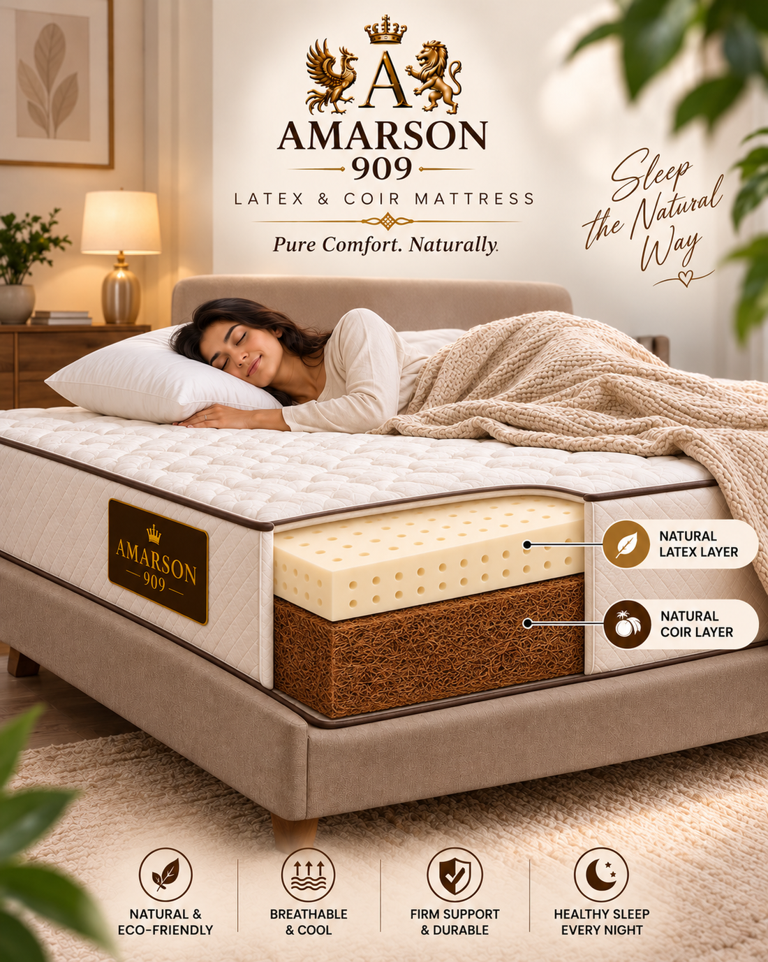 Coir & Latex Mattress